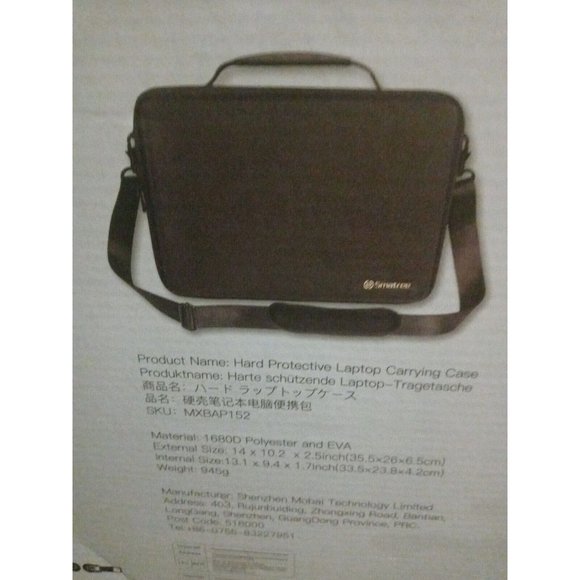 Smatree A361B Hard Protective Laptop Case Black Color Open Box - Picture 13 of 16